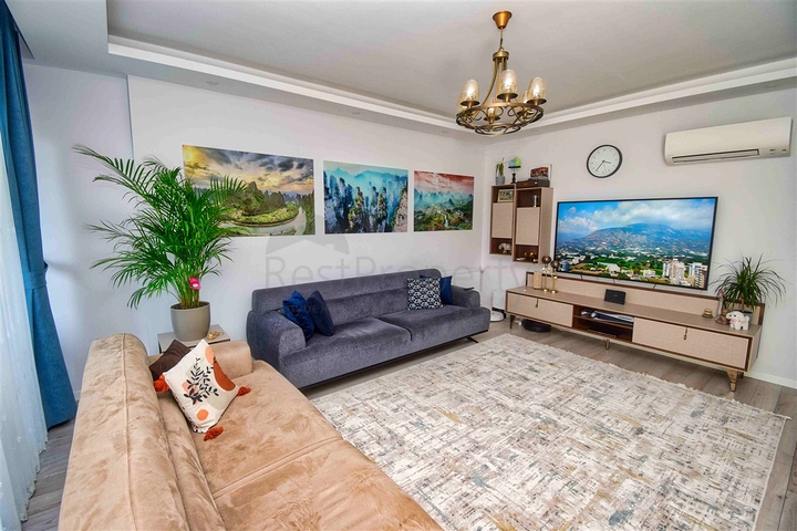 Мебелированная квартира планировки 2+1 в микрорайоне Хурма - Анталия 