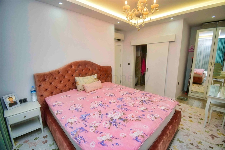 Мебелированная квартира планировки 2+1 в микрорайоне Хурма - Анталия 