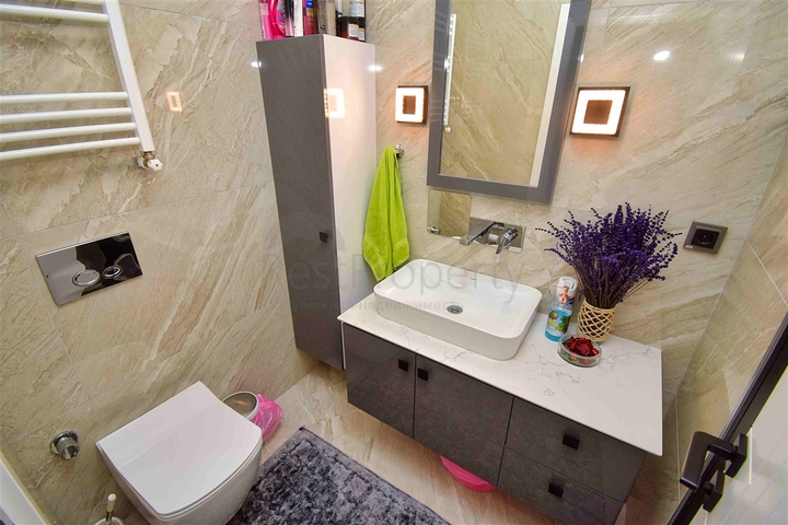 Мебелированная квартира планировки 2+1 в микрорайоне Хурма - Анталия 