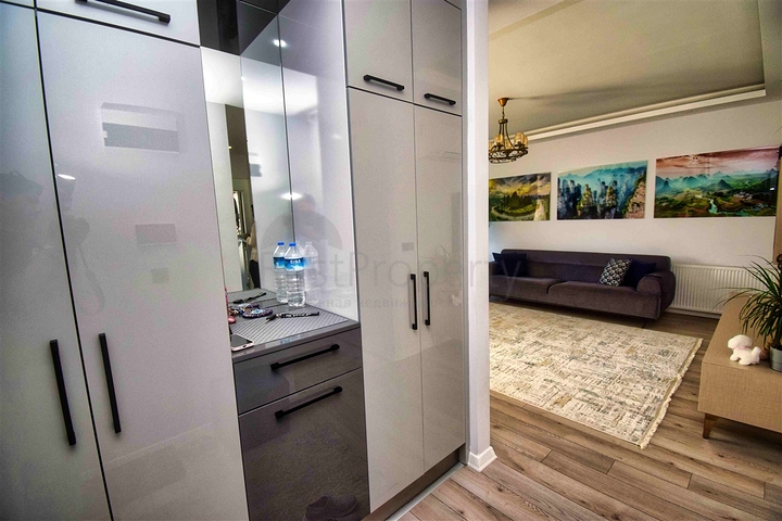 Мебелированная квартира планировки 2+1 в микрорайоне Хурма - Анталия 