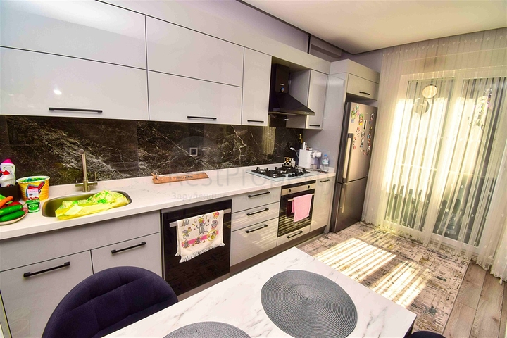 Мебелированная квартира планировки 2+1 в микрорайоне Хурма - Анталия 