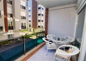 Мебелированная квартира планировки 2+1 в микрорайоне Хурма - Анталия 