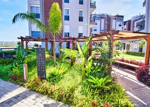 Мебелированная квартира планировки 2+1 в микрорайоне Хурма - Анталия 