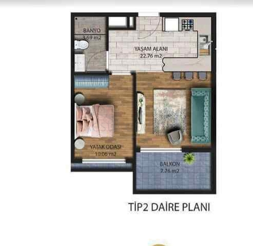 Инвестиционный проект в районе Алтынташ - Анталия 