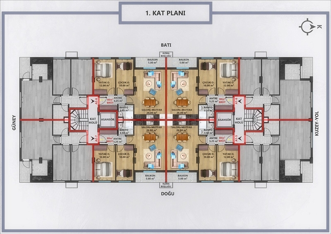 Инвестиционный проект в центре города Анталия 