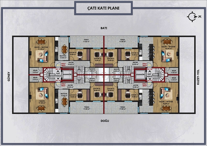 Инвестиционный проект в центре города Анталия 