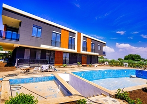 Вилла планировки 4+1 в районе Лара - Анталия 