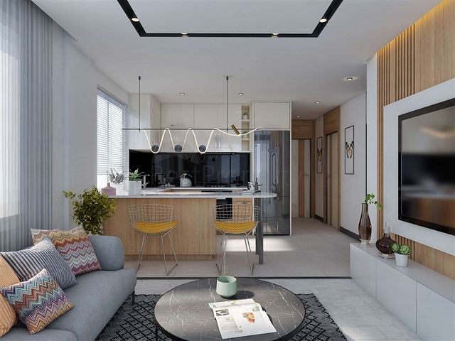 Квартиры планировки 1+1 и 2+1 в районе Алтынташ - Анталия 