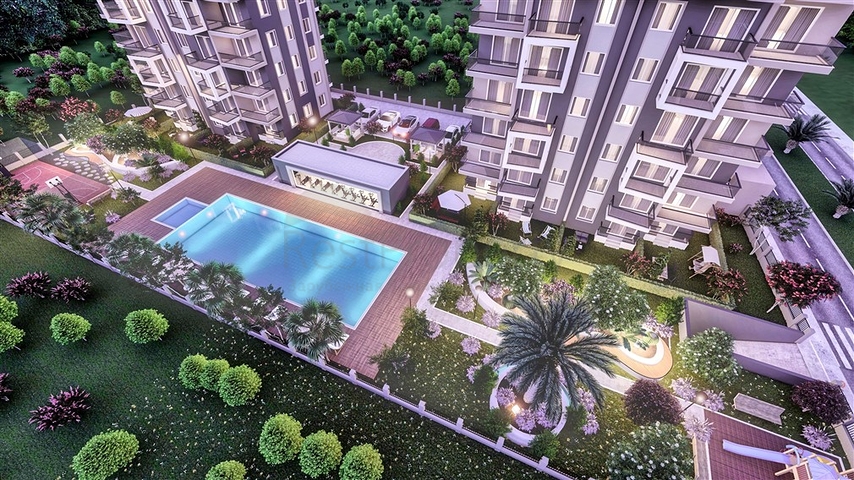 Квартиры планировки 1+1 и 2+1 в районе Алтынташ - Анталия 