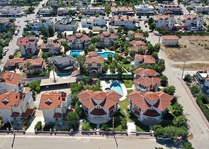 Виллы планировки 5+1 в живописном районе Кемера