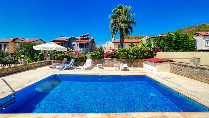 Вилла планировки 3+1 в районе Фетхие - Анталия 