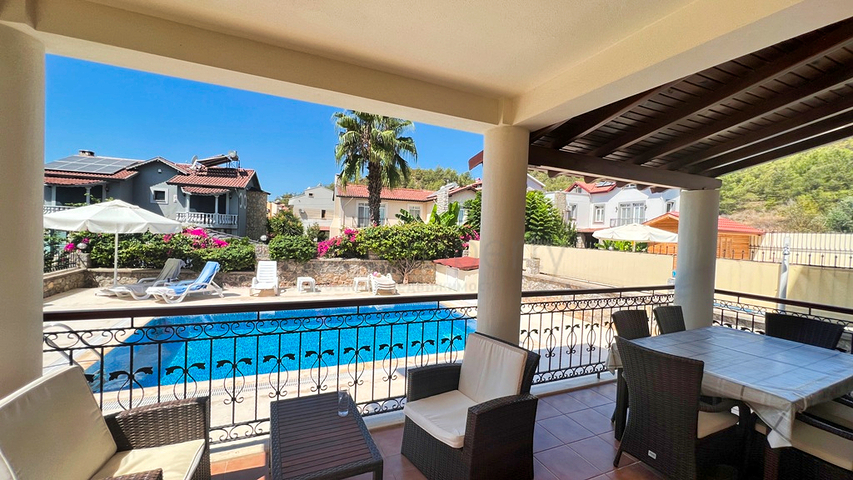 Вилла планировки 3+1 в районе Фетхие - Анталия 