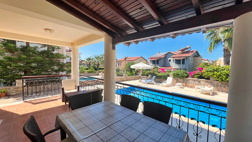 Вилла планировки 3+1 в районе Фетхие - Анталия 