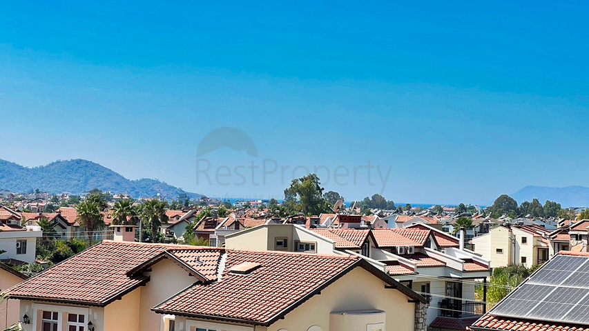 Вилла планировки 3+1 в районе Фетхие - Анталия 