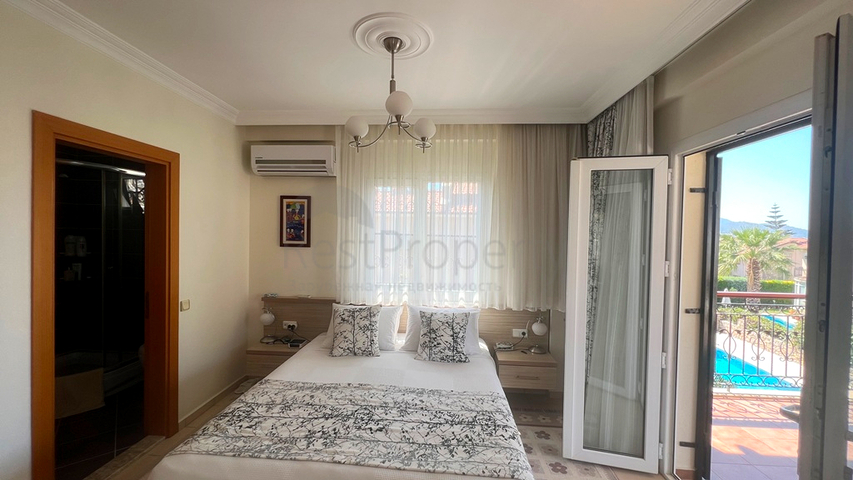 Вилла планировки 3+1 в районе Фетхие - Анталия 