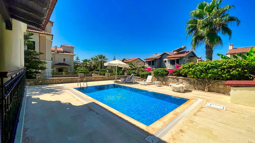 Вилла планировки 3+1 в районе Фетхие - Анталия 