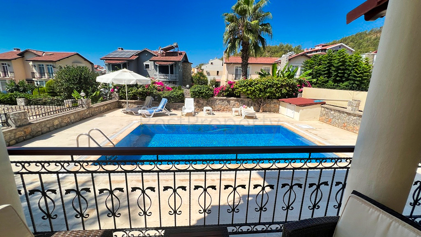 Вилла планировки 3+1 в районе Фетхие - Анталия 