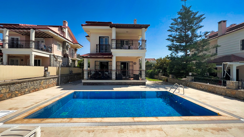 Вилла планировки 3+1 в районе Фетхие - Анталия 