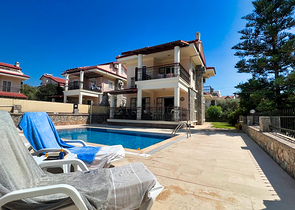 Вилла планировки 3+1 в районе Фетхие - Анталия 