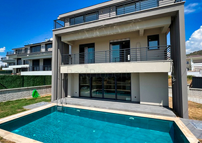 Вилла планировки 4+1 в районе Фетхие - Анталия 