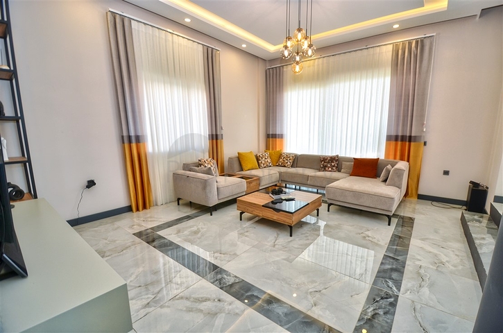 Вилла планировки 3+1 в районе Дощемеалты - Анталия 