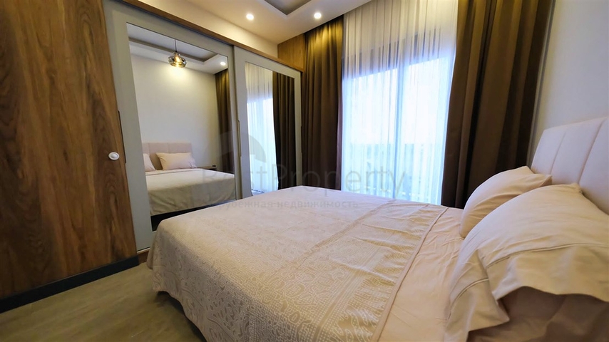 Вилла планировки 3+1 в районе Дощемеалты - Анталия 