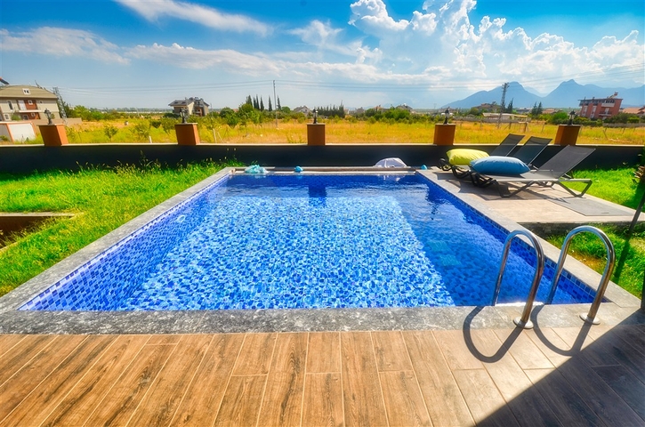 Вилла планировки 3+1 в районе Дощемеалты - Анталия 