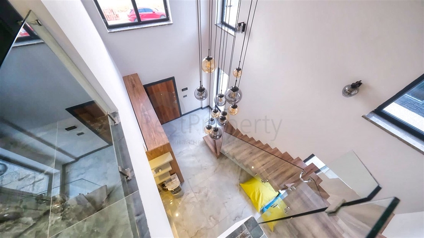 Вилла планировки 3+1 в районе Дощемеалты - Анталия 