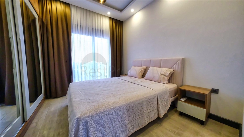 Вилла планировки 3+1 в районе Дощемеалты - Анталия 