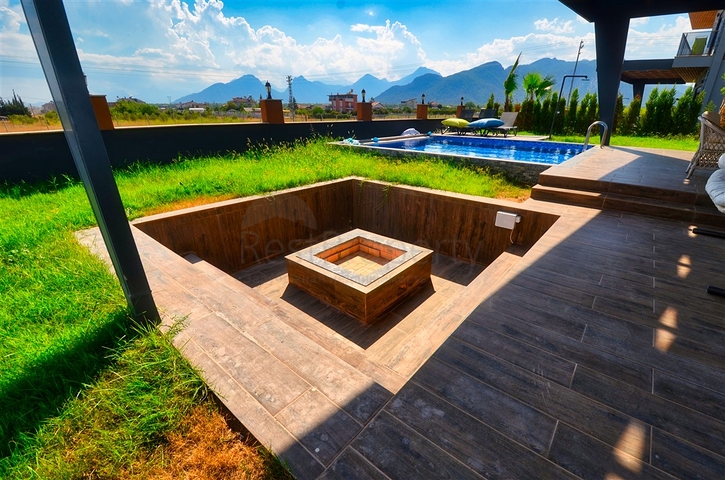 Вилла планировки 3+1 в районе Дощемеалты - Анталия 