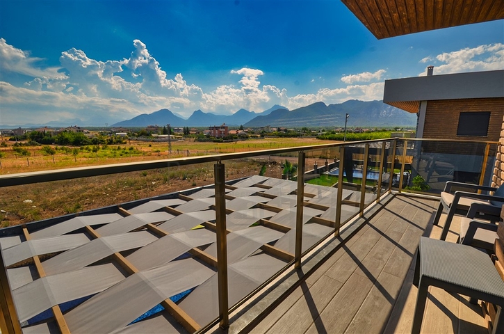 Вилла планировки 3+1 в районе Дощемеалты - Анталия 