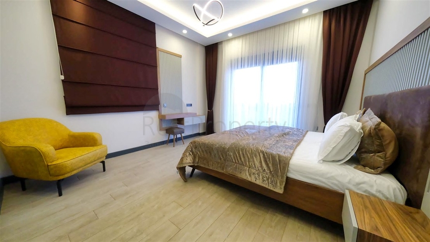 Вилла планировки 3+1 в районе Дощемеалты - Анталия 