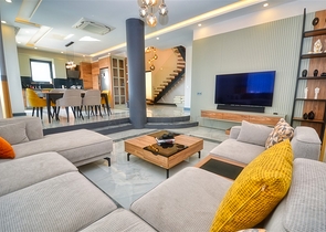 Вилла планировки 3+1 в районе Дощемеалты - Анталия 