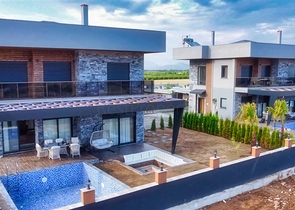 Вилла планировки 3+1 в районе Дощемеалты - Анталия 