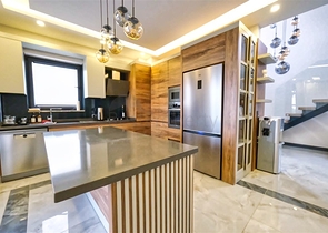 Вилла планировки 3+1 в районе Дощемеалты - Анталия 