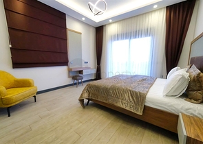 Вилла планировки 3+1 в районе Дощемеалты - Анталия 