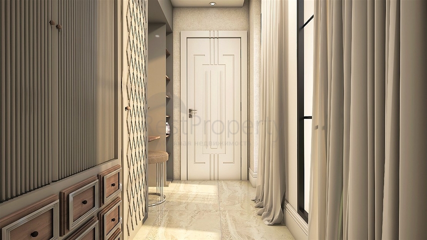 Квартира планировки 5+3 в районе Белек - Анталия 