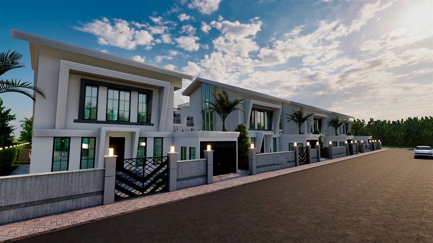 Квартира планировки 5+3 в районе Белек - Анталия 