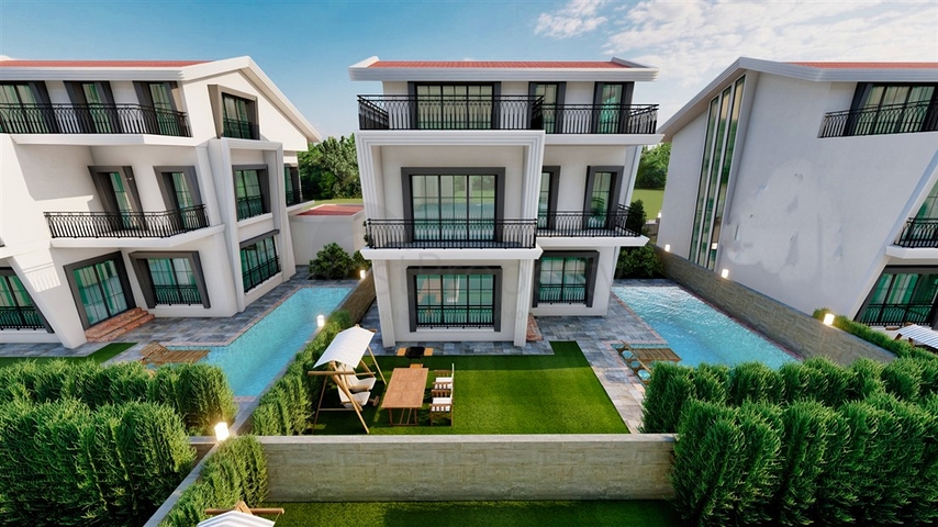 Квартира планировки 5+3 в районе Белек - Анталия 