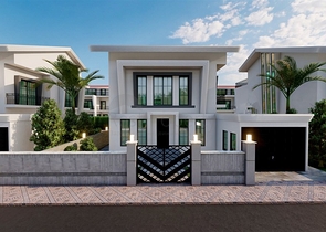 Квартира планировки 5+3 в районе Белек - Анталия 