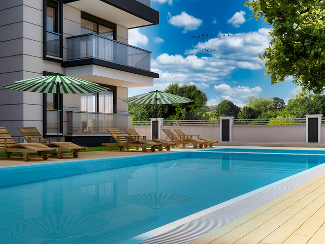 Квартира планировки 1+1,3+1 в районе Белек - Анталия 