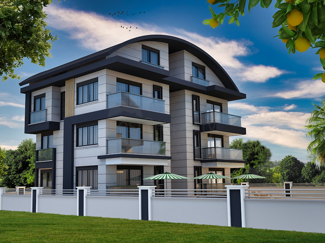 Квартира планировки 1+1,3+1 в районе Белек - Анталия 