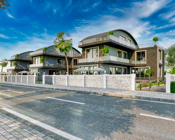 Вилла планировки 6+1 в районе Белек - Анталия 