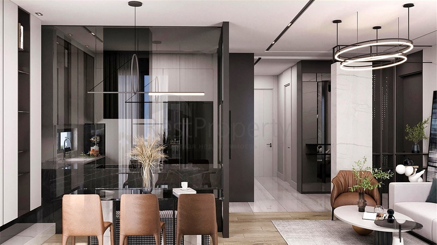 Квартиры планировки 2+1 , 3+1 и 4+1 дуплекс в районе Лара - Анталия 