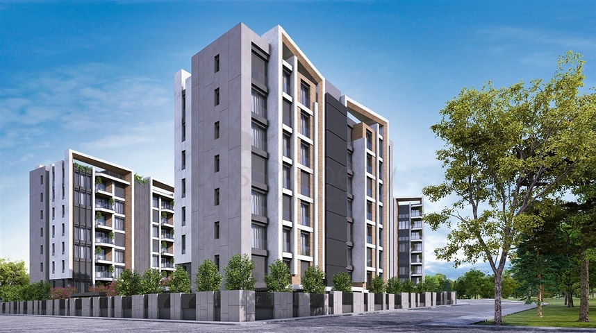 Квартиры планировки 2+1 , 3+1 и 4+1 дуплекс в районе Лара - Анталия 