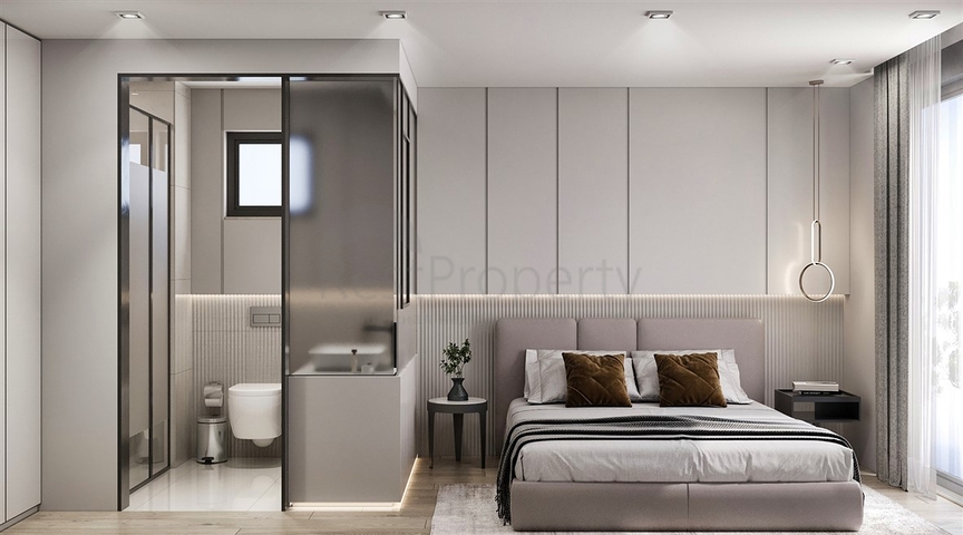 Квартиры планировки 2+1 , 3+1 и 4+1 дуплекс в районе Лара - Анталия 