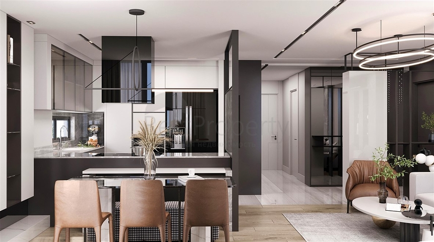 Квартиры планировки 2+1 , 3+1 и 4+1 дуплекс в районе Лара - Анталия 