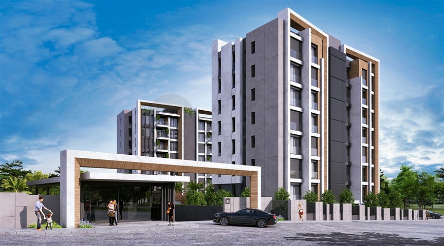 Квартиры планировки 2+1 , 3+1 и 4+1 дуплекс в районе Лара - Анталия 