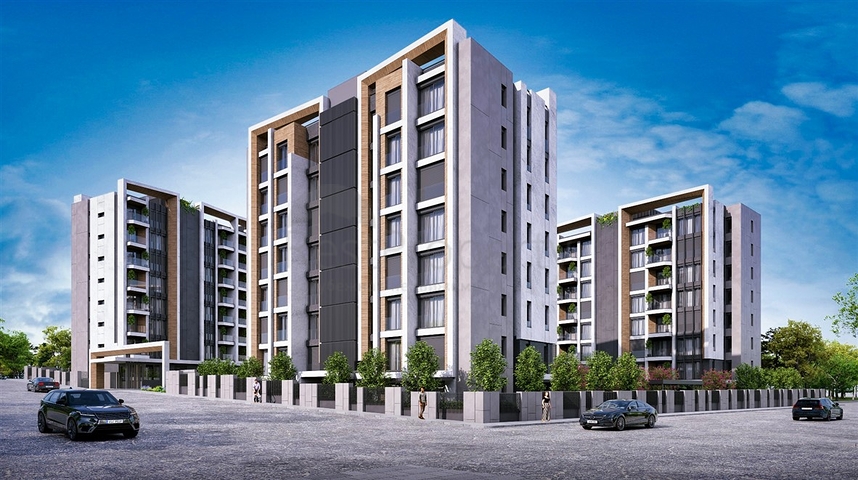 Квартиры планировки 2+1 , 3+1 и 4+1 дуплекс в районе Лара - Анталия 