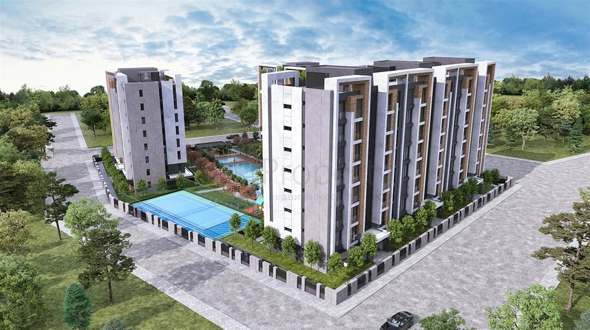 Квартиры планировки 2+1 , 3+1 и 4+1 дуплекс в районе Лара - Анталия 